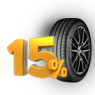 15 % auf alle Goodyear und Dunlop Reifen